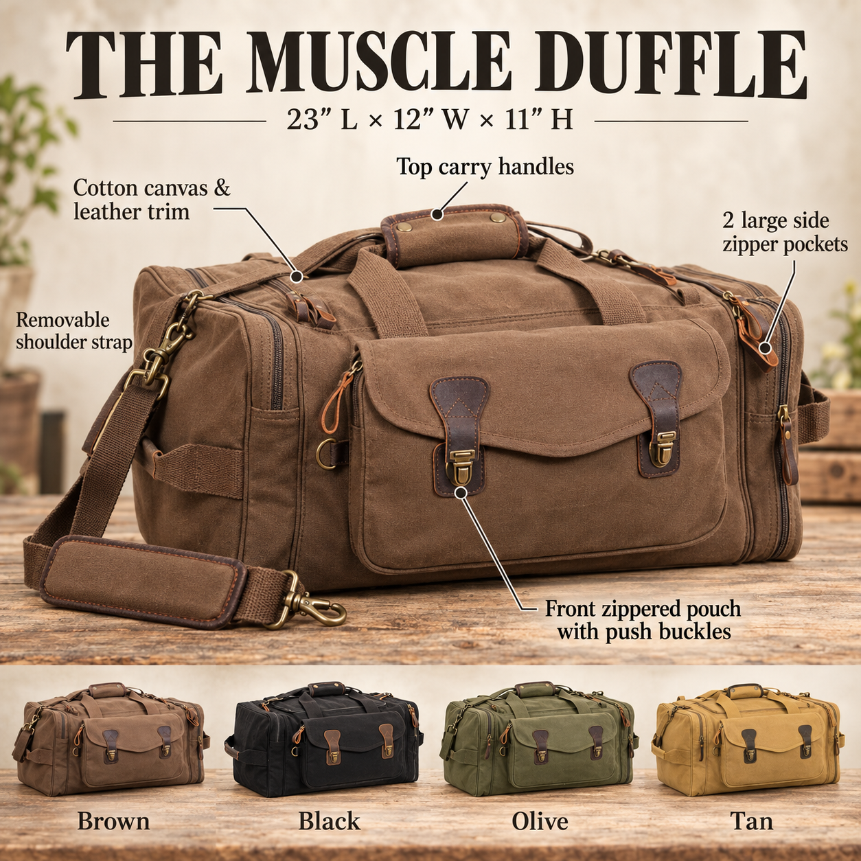 The Muscle Duffle