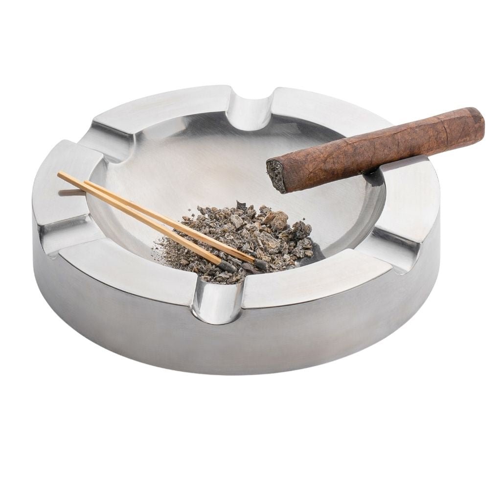Unique Personalized Alloy Metal Cigar Ashtray Customized Ashtrays Gifts for Men by Groovy Guy