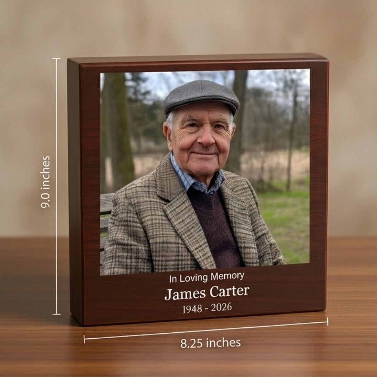 In Loving Memory Keepsake Box