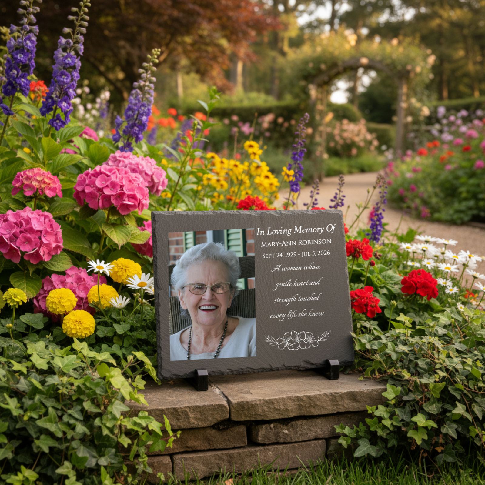 Loved Ones Memorial Plaque