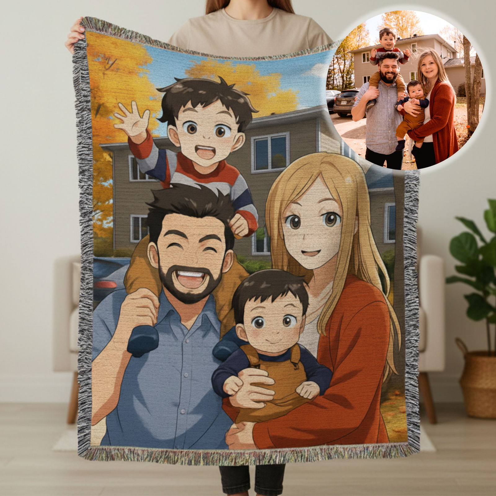 Custom Anime Blanket
