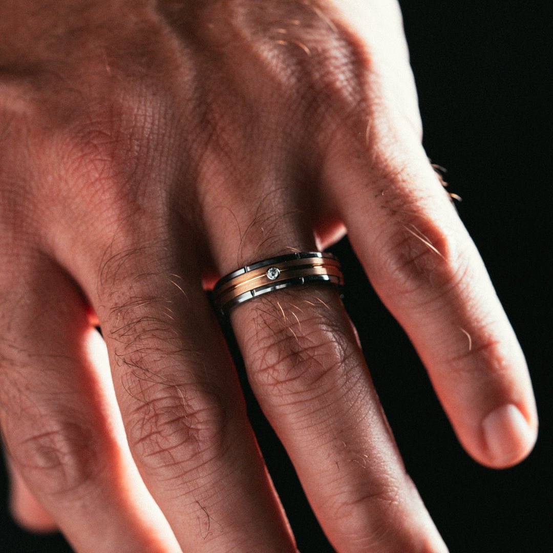 Unique Personalized The “Statesman” Ring Customized Gifts for Men by Groovy Guy