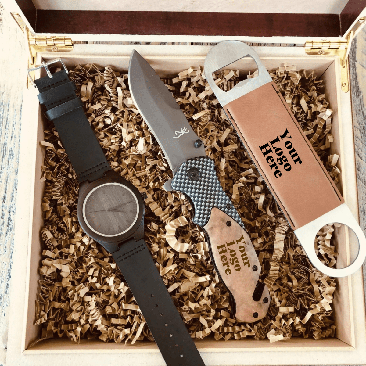 Unique Personalized Corporate Gift Set Customized Gift Set Gifts for Men by Groovy Guy