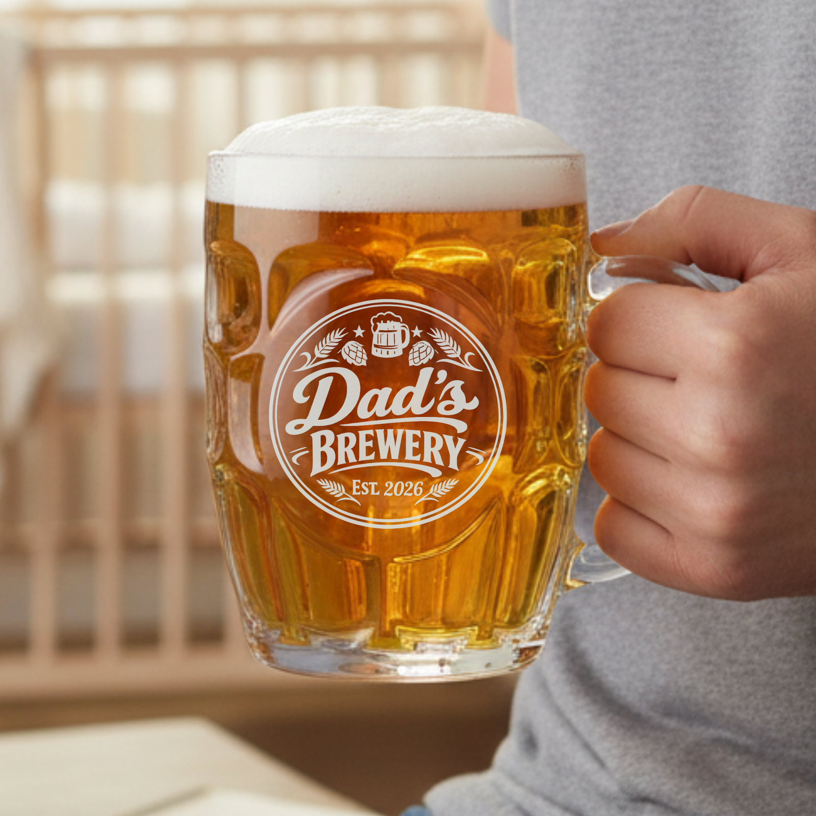 Brew Day Personalized Beer Stein