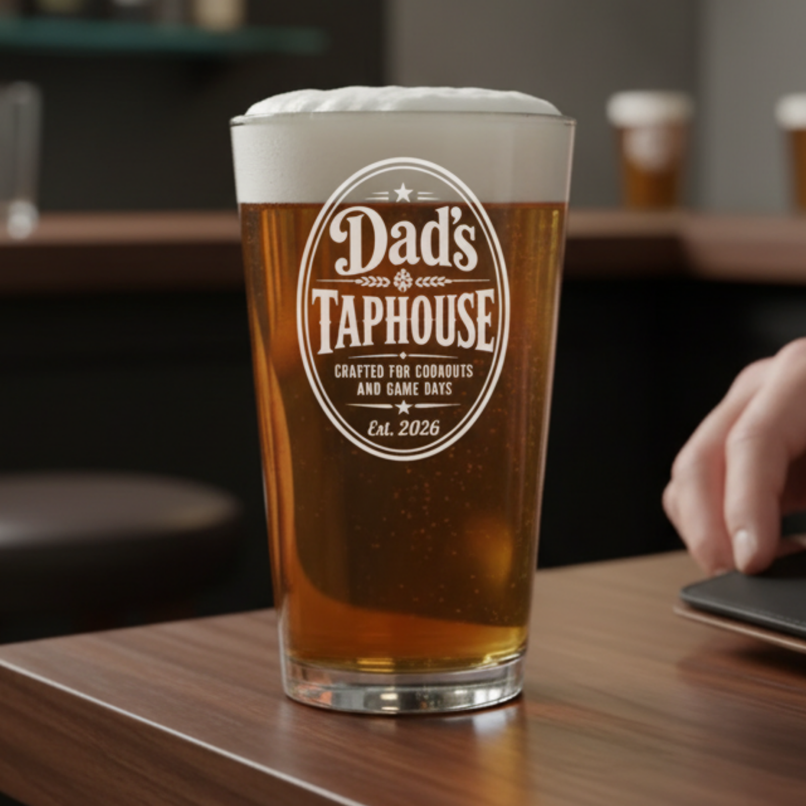 Brew Day Personalized Pint Glass