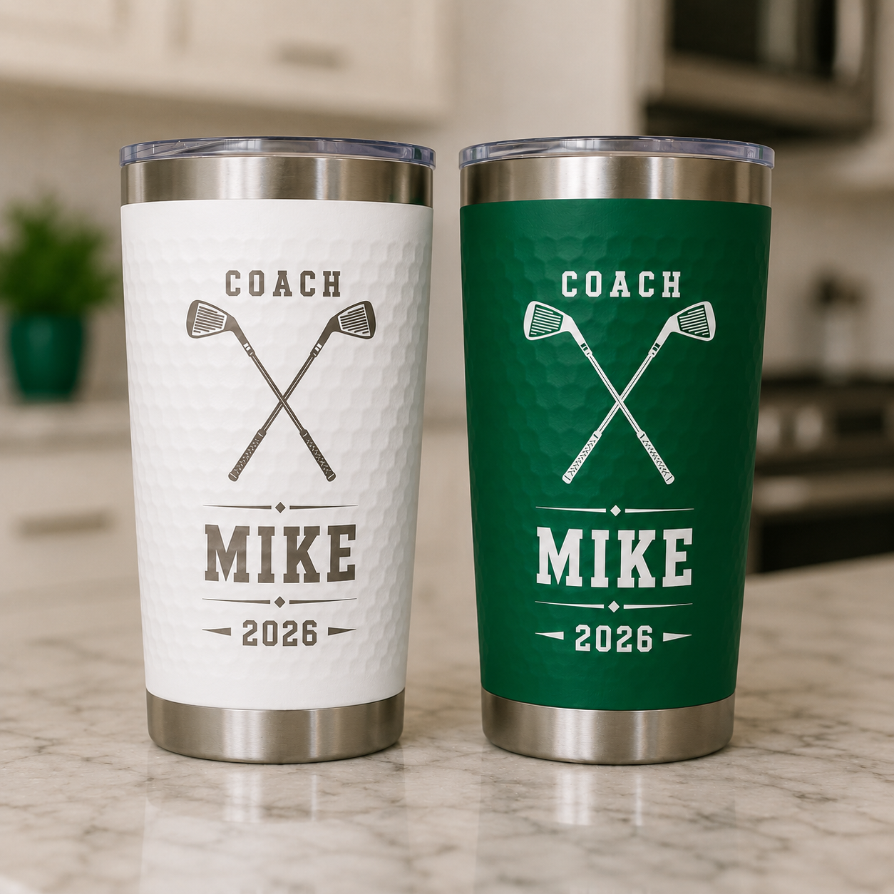 Personalized Golf Coach Team Tumbler