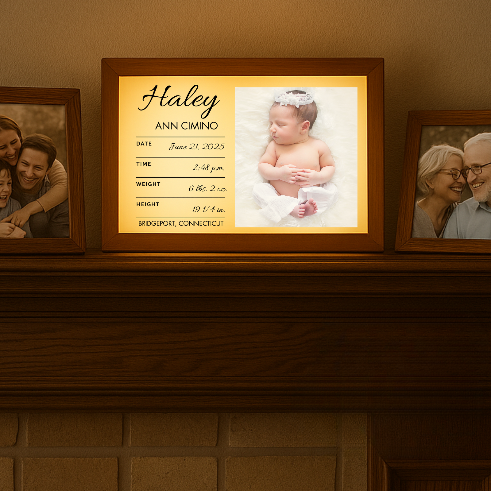 Personalized Baby Keepsake Sign