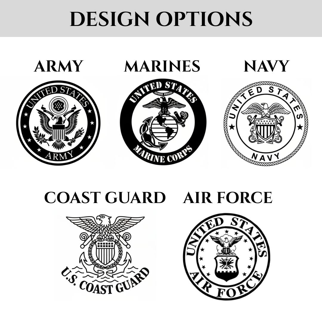 Military Whiskey Decanter Set