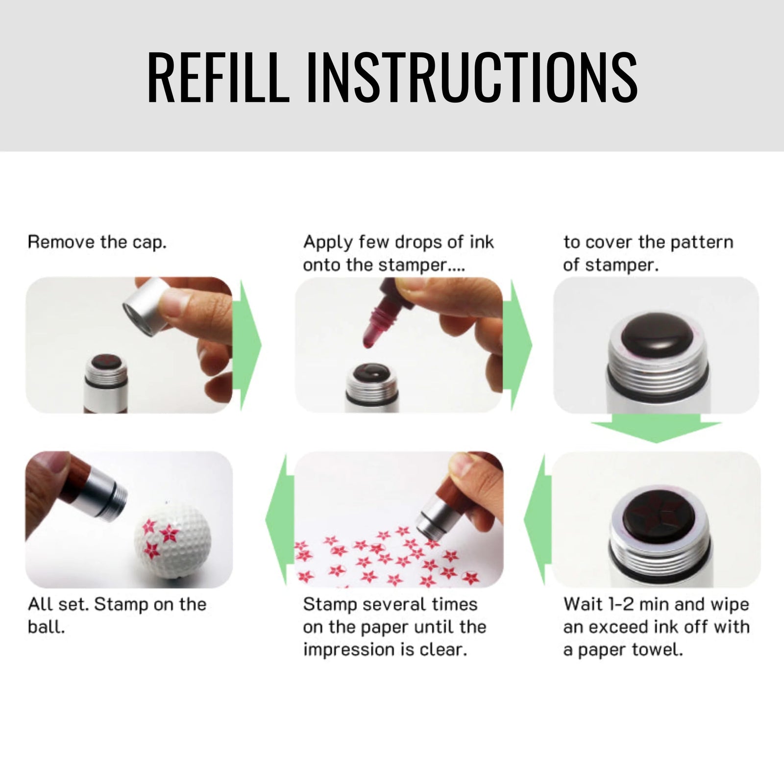 Custom Golf Ball Stamp