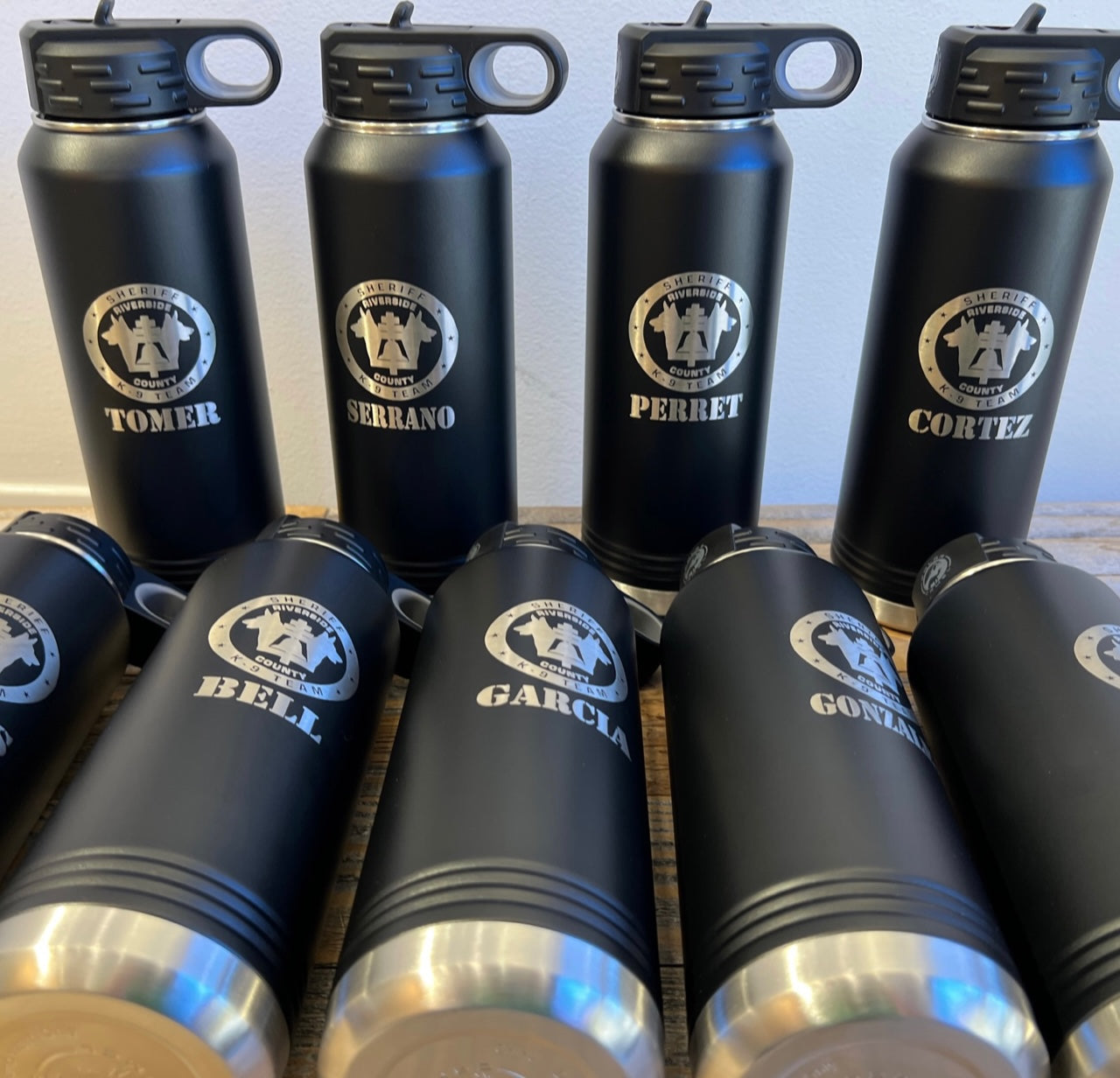 Custom Logo & Name Water Bottle