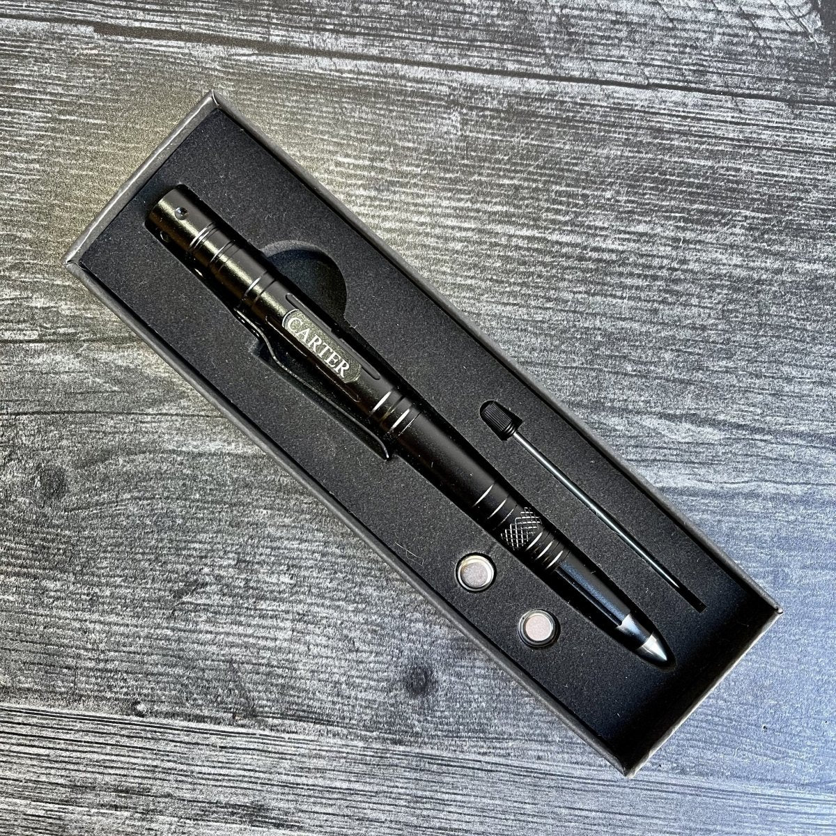 Tactical Pen Multi-Tool | 9-in-1 Personalized EDC Pen