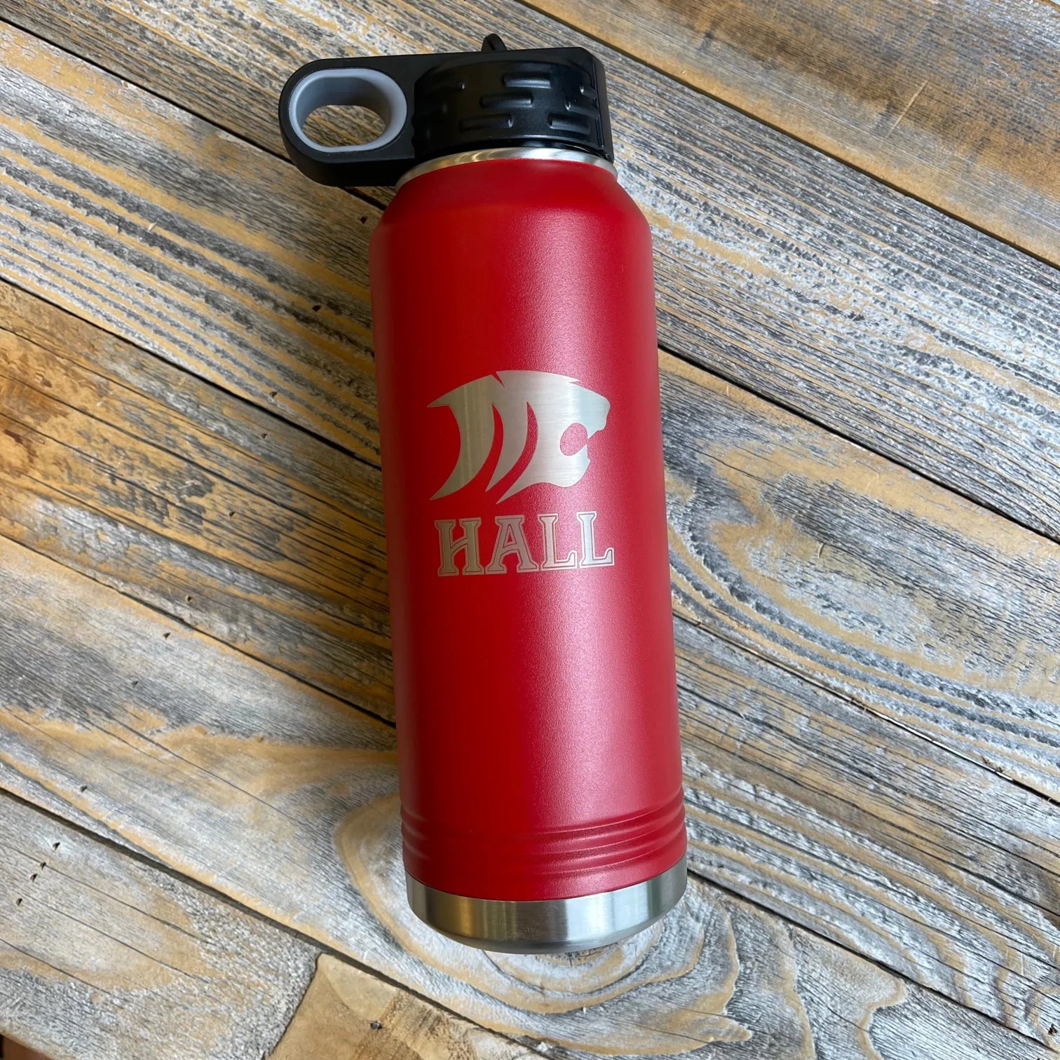 Unique Personalized Masuk Water Bottle Customized Logo Gifts for Men by Groovy Guy
