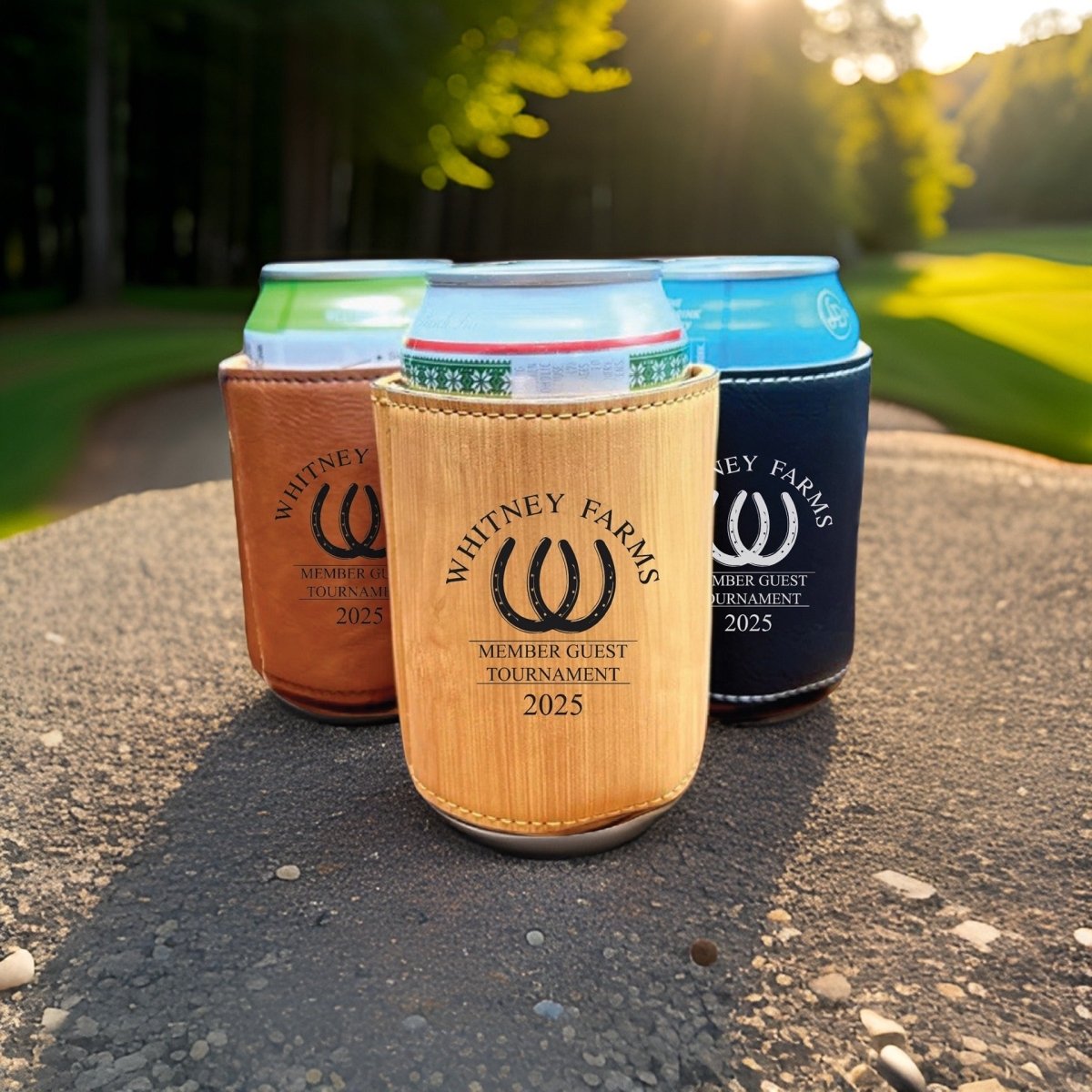 Unique Personalized Golf Outing Custom Koozie Customized Koozies Gifts for Men by Groovy Guy