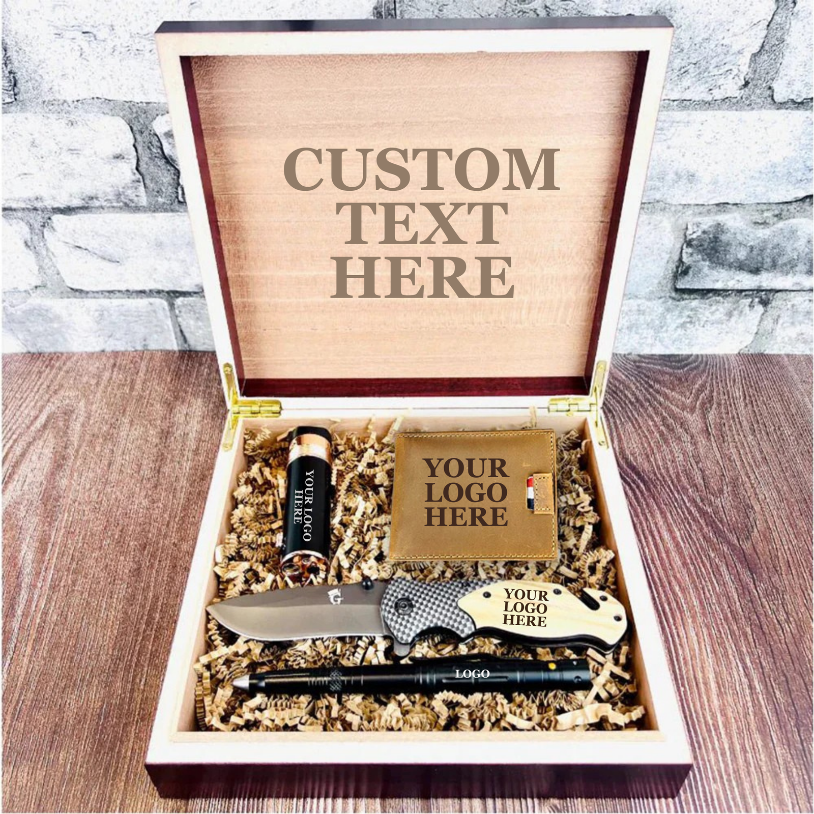 Custom Logo Gift Box Set