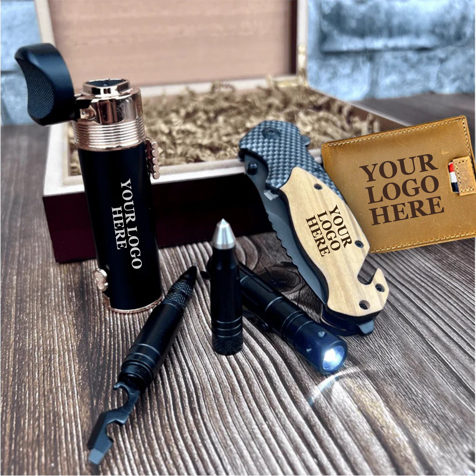 Custom Logo Gift Box Set