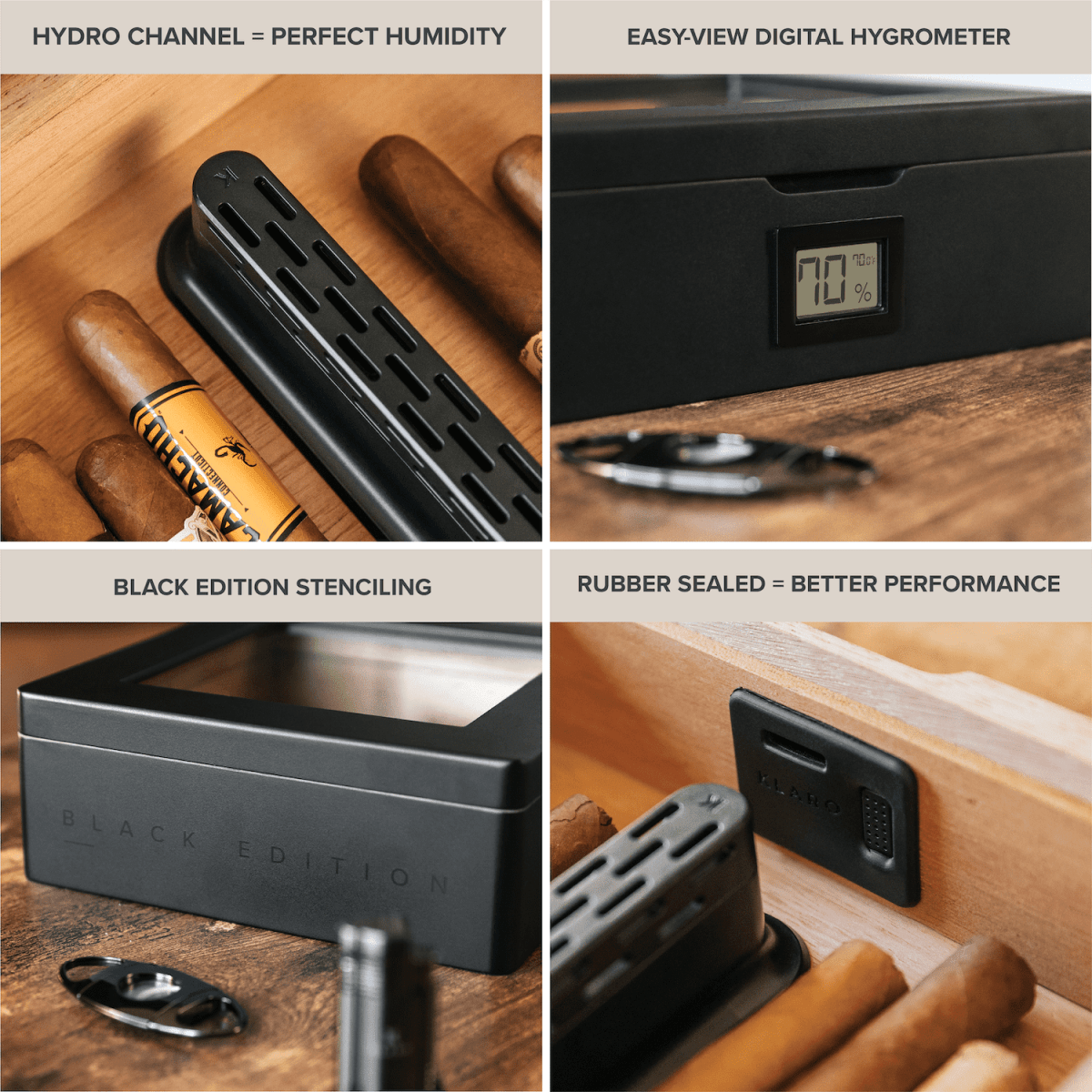 Unique Personalized MAG Humidor Customized Humidor Gifts for Men by Groovy Guy