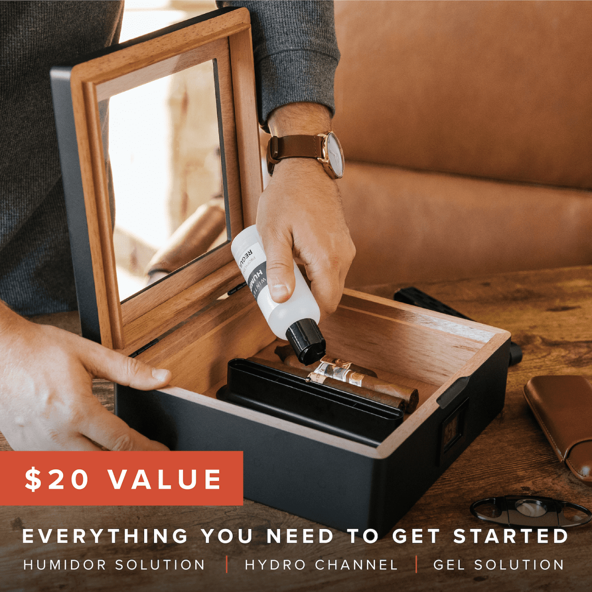 Unique Personalized MAG Humidor Customized Humidor Gifts for Men by Groovy Guy