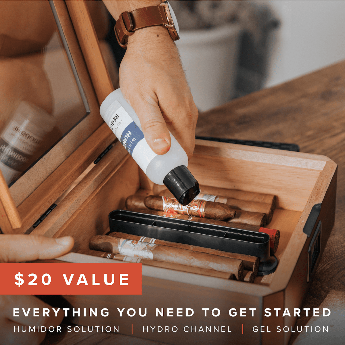 Unique Personalized MAG Humidor Customized Humidor Gifts for Men by Groovy Guy