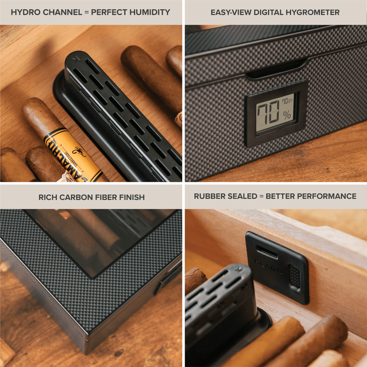 Unique Personalized MAG Humidor Customized Humidors Gifts for Men by Groovy Guy