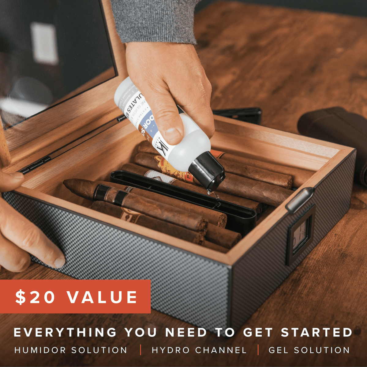 Unique Personalized MAG Humidor Customized Humidors Gifts for Men by Groovy Guy