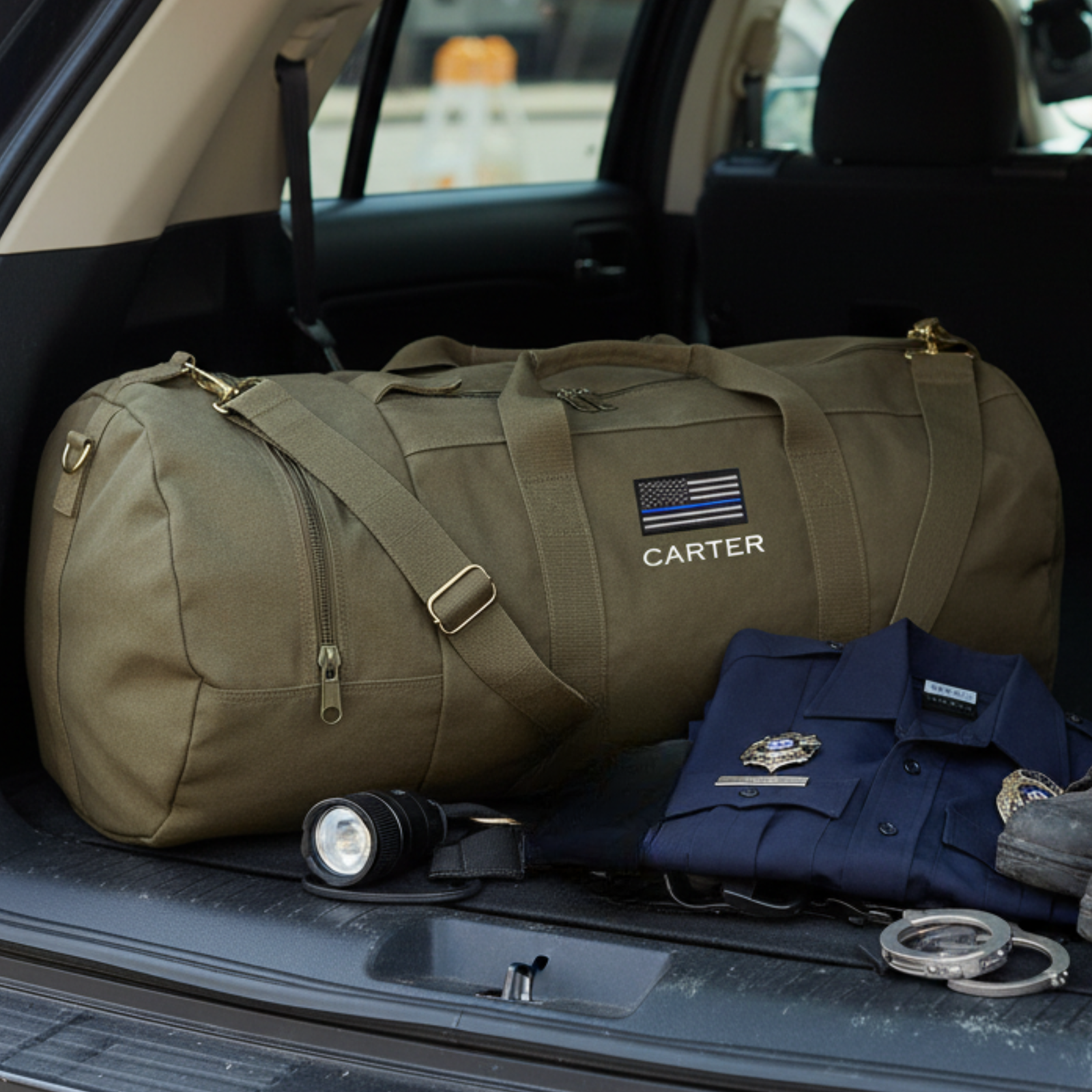Thin Blue Line Deployment Duffle Bag