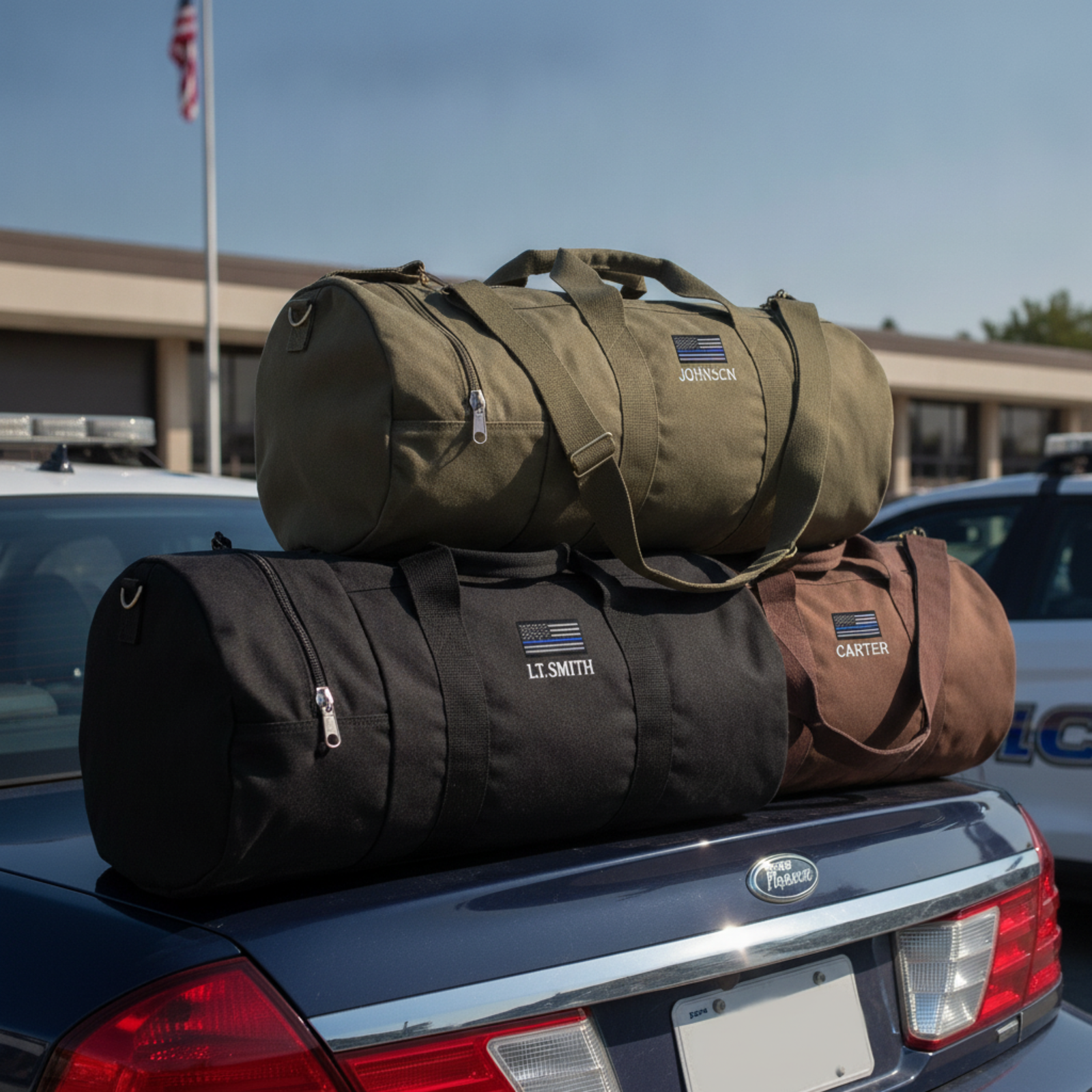 Thin Blue Line Deployment Duffle Bag