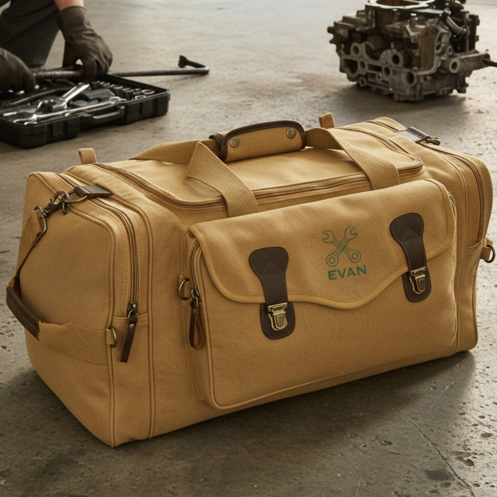 Wrench Time Duffle Bag