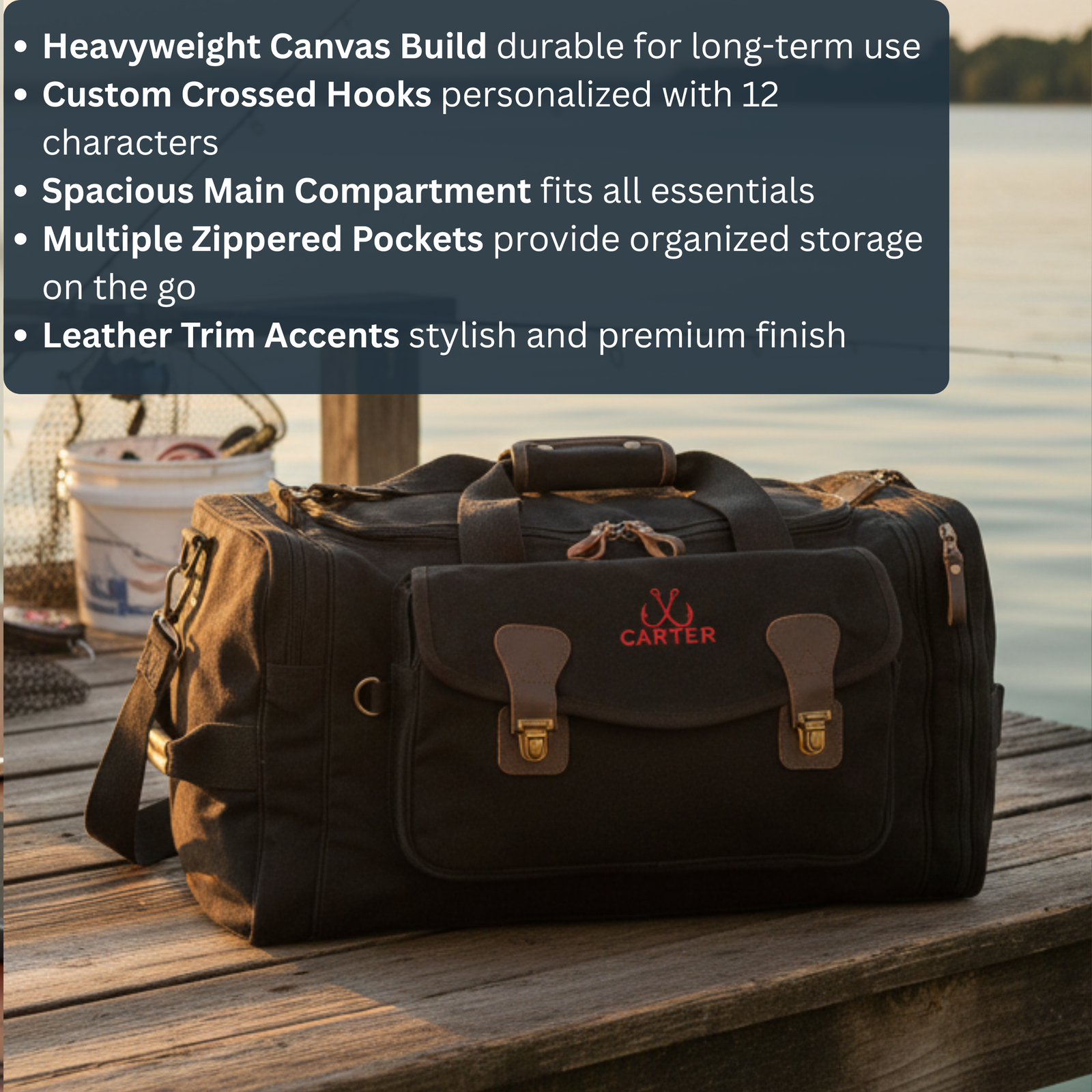 Fishing Trip Duffle Bag