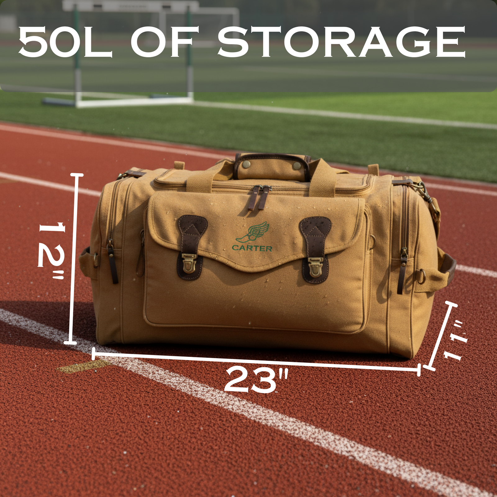 Milestone Track and Field Duffle