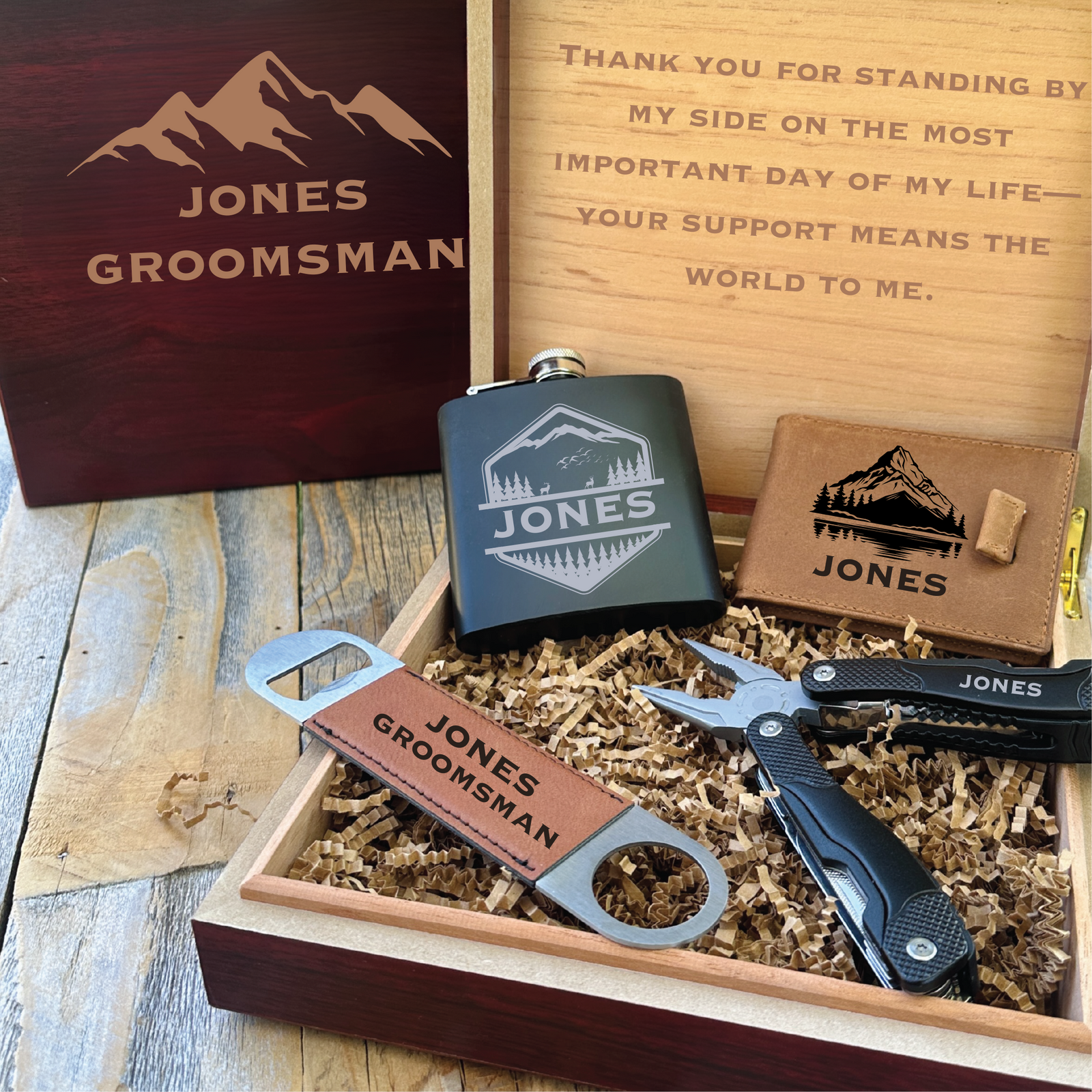 The Great Outdoors Groomsmen Kit