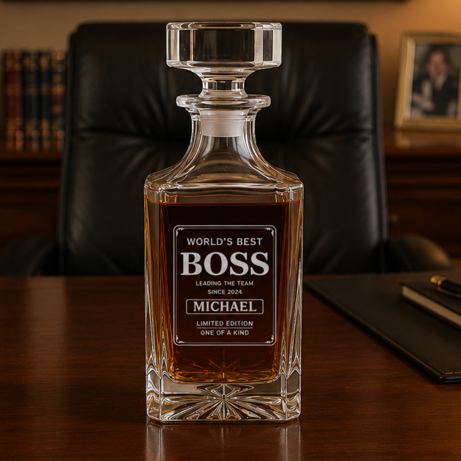 World's Best Boss Decanter