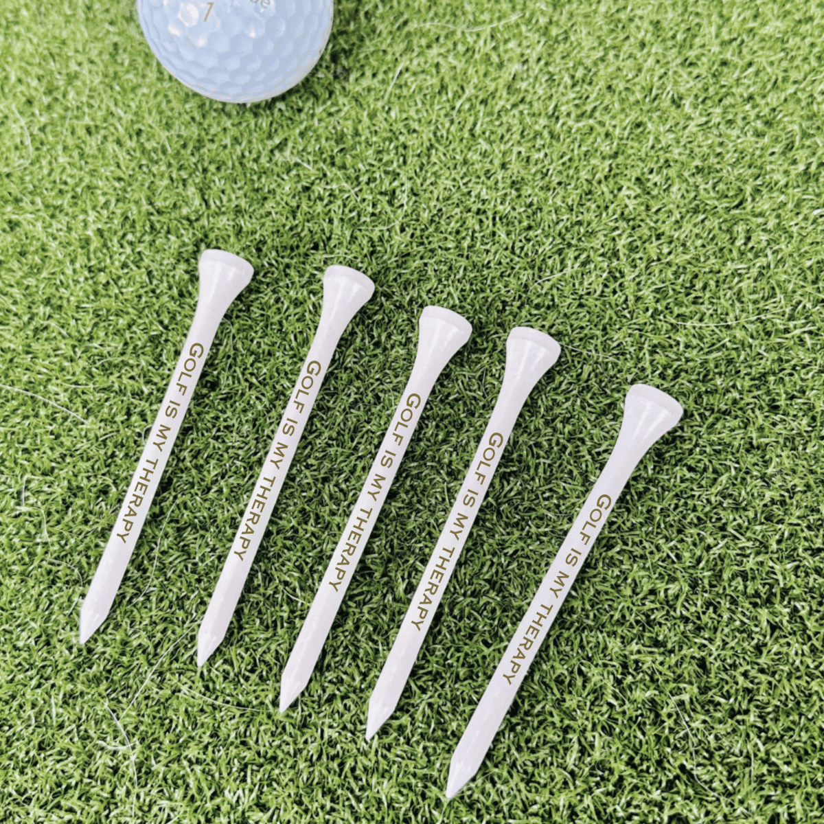 Unique Personalized Golf Is My Therapy Tees Customized Golf Gifts for Men by Groovy Guy