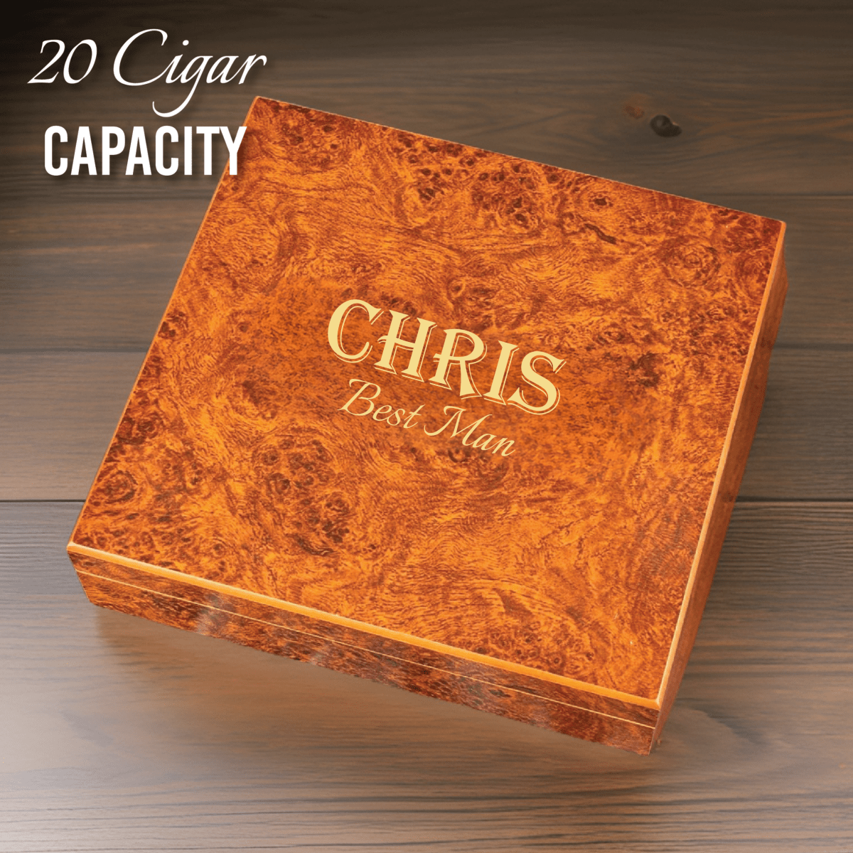 Unique Personalized Wedding Party Golf Gear Box Customized Gifts for Men by Groovy Guy