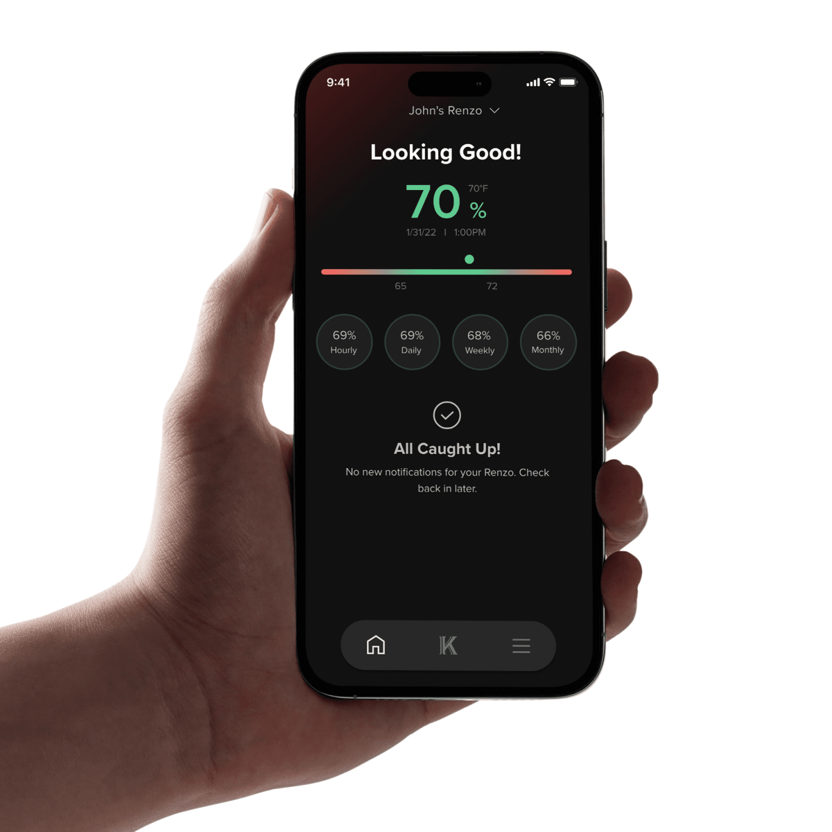 Unique Personalized Klaro Valet - Smart Humidor Customized hygrometer Gifts for Men by Groovy Guy