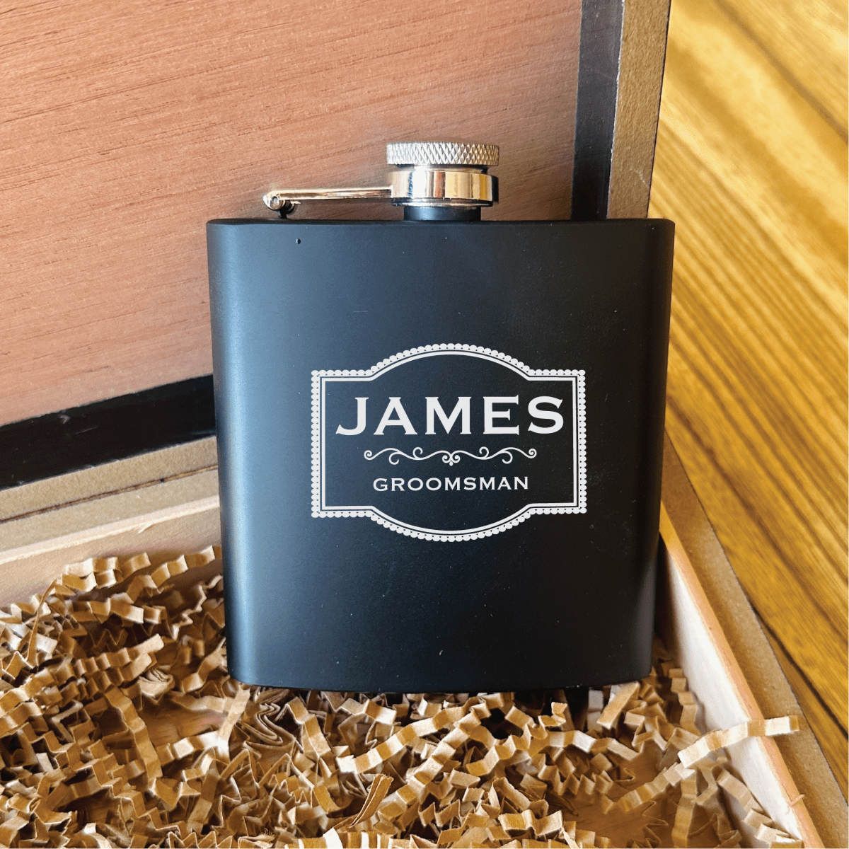 Unique Personalized Premier Groomsman Gift Set Customized Gifts for Men by Groovy Guy