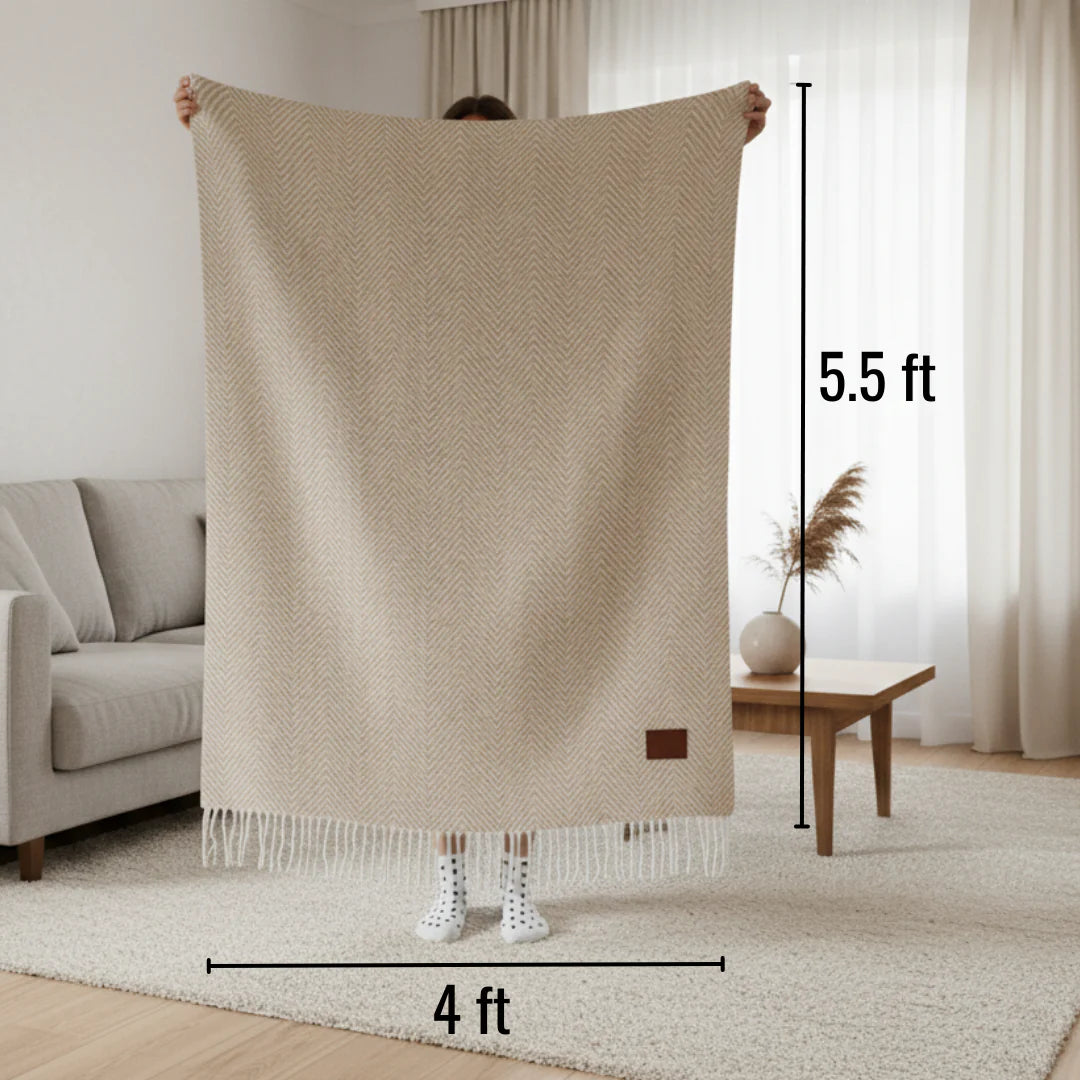 Timeless Fringe Throw