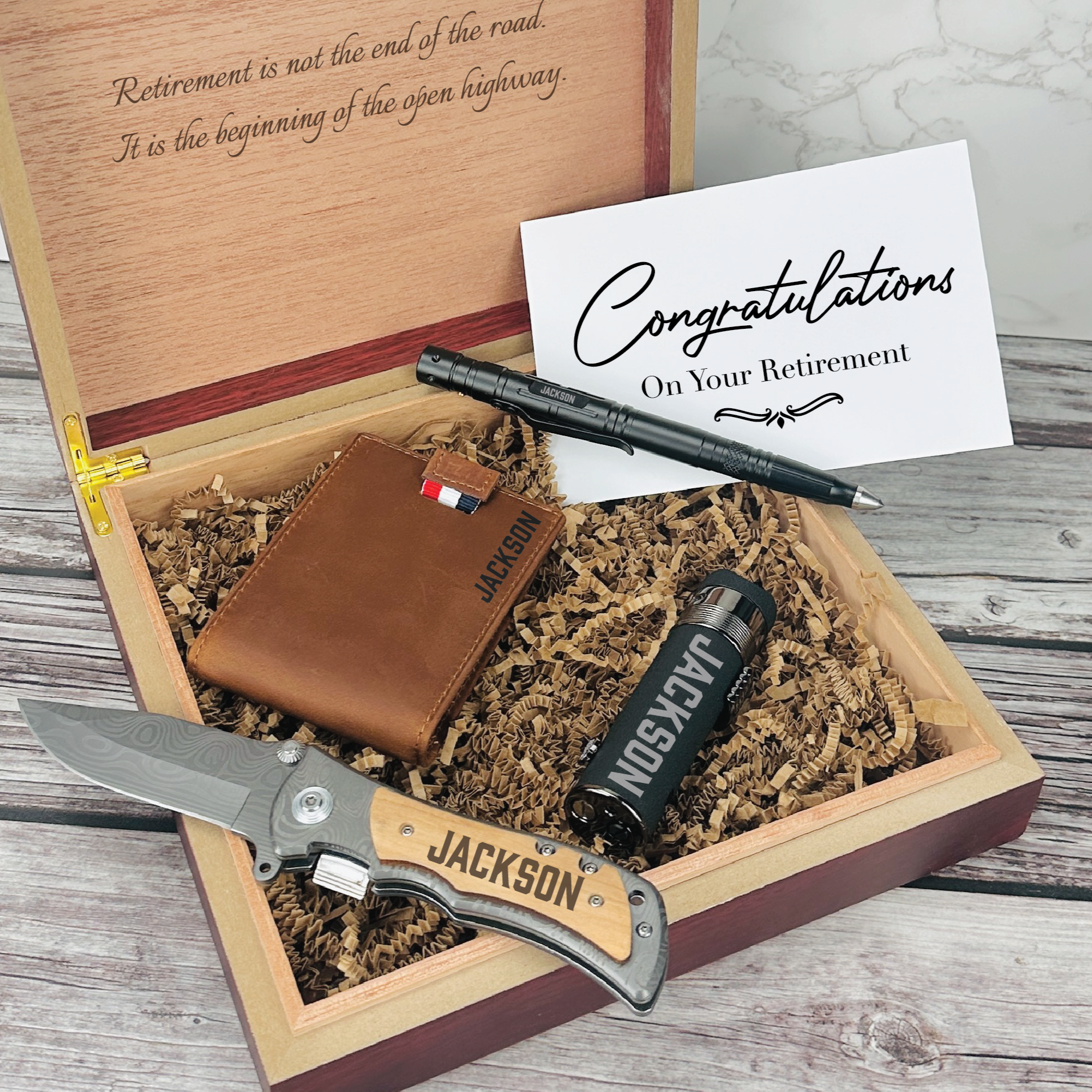 Legacy Retirement Gift Box Set - Commemorate a Career, Embrace the Future