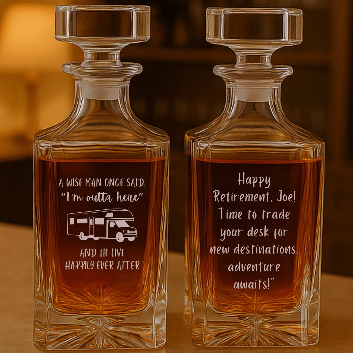 Unique Personalized Cruising Into Retirement Customized Retirement Gifts for Men by Groovy Guy