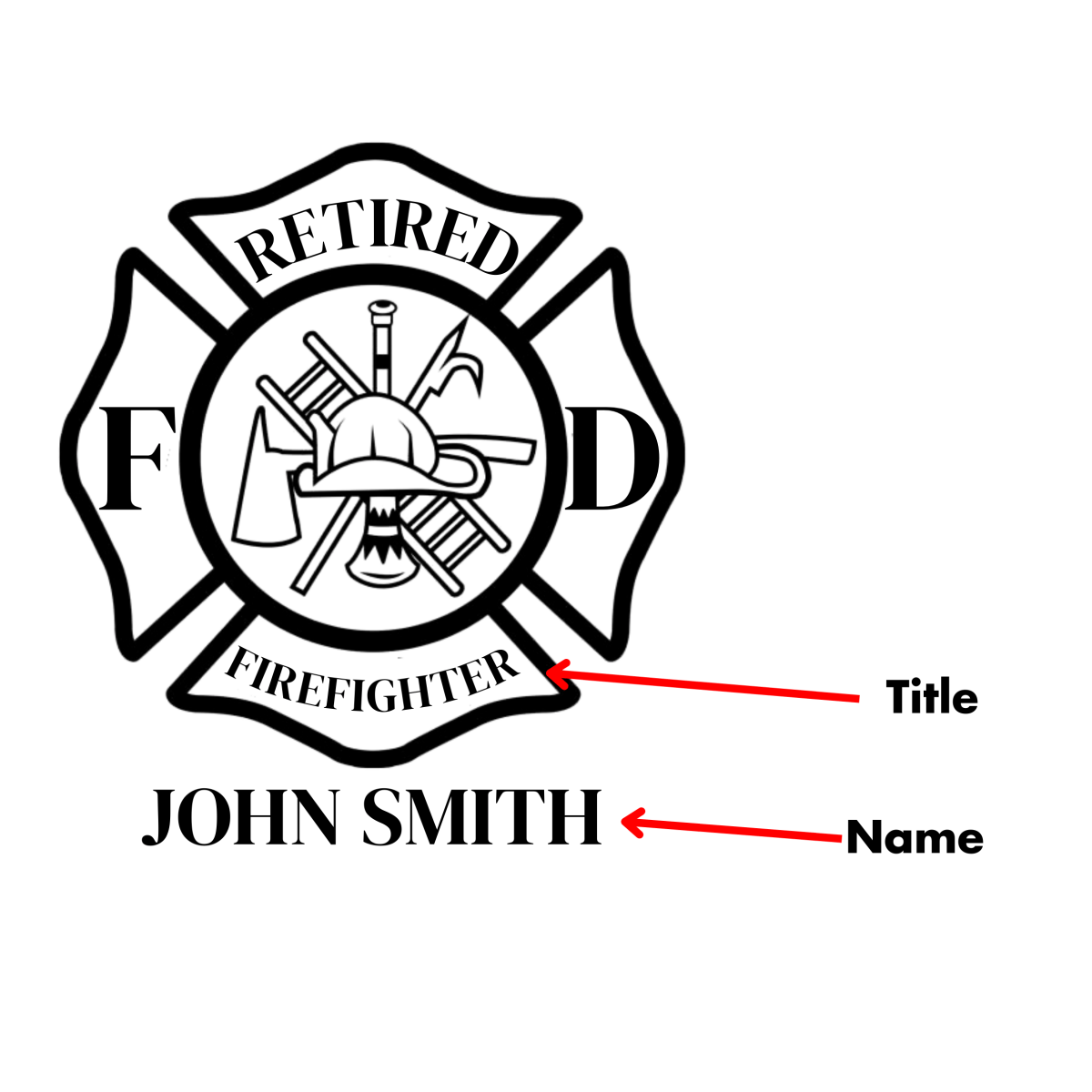 Unique Personalized Firefighter Retirement Decanter Set Customized Decanter Set Gifts for Men by Groovy Guy