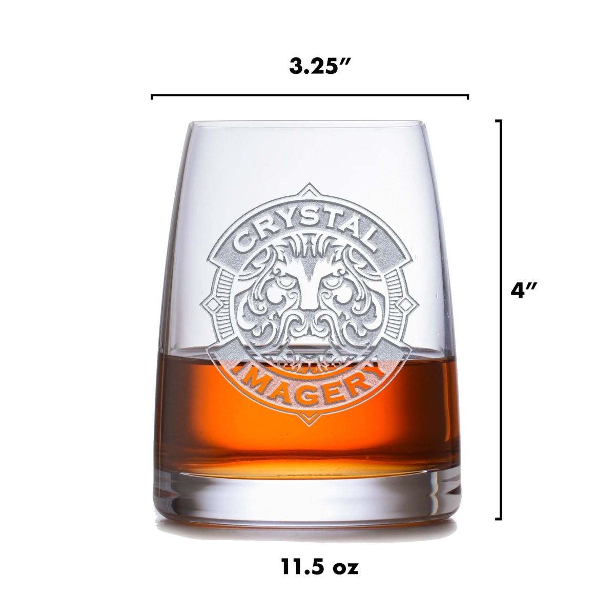 Unique Personalized Marines Stolzle Experience Whiskey Glass Customized Barware Gifts for Men by Groovy Guy