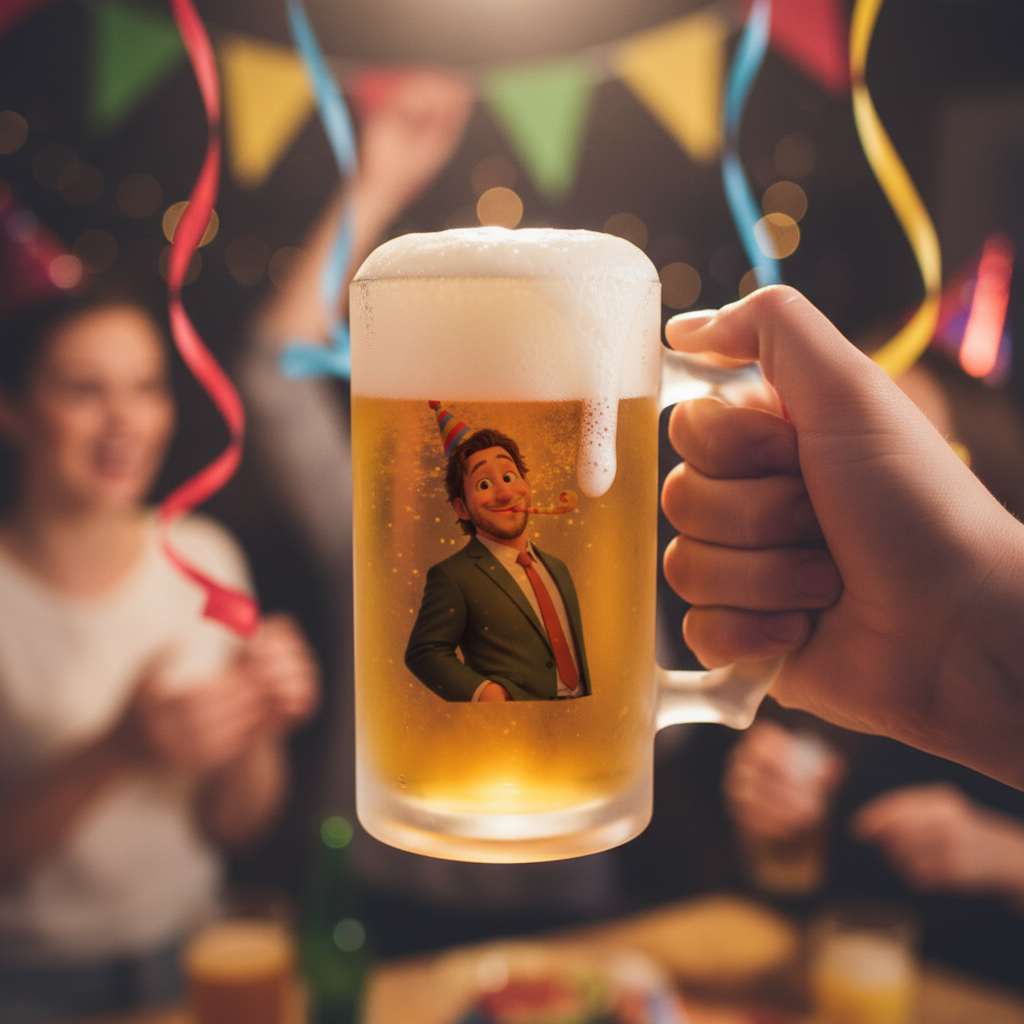Birthday Party Beer Mug
