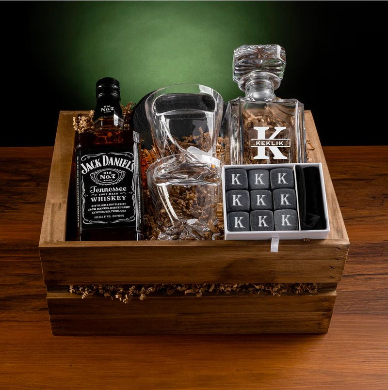 Unique Personalized Togetherness Toast Personalized Decanter Set Customized Anniversary Gifts for Men by Groovy Guy
