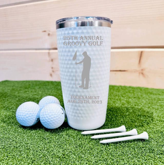Unique Personalized Golf Ball Gulp Customized Golf Gifts for Men by Groovy Guy