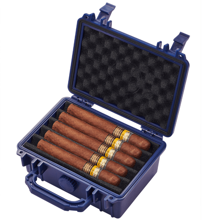 Unique Personalized Easy Carrying Travel Humidor Customized Cigars and Humidors Gifts for Men by Groovy Guy
