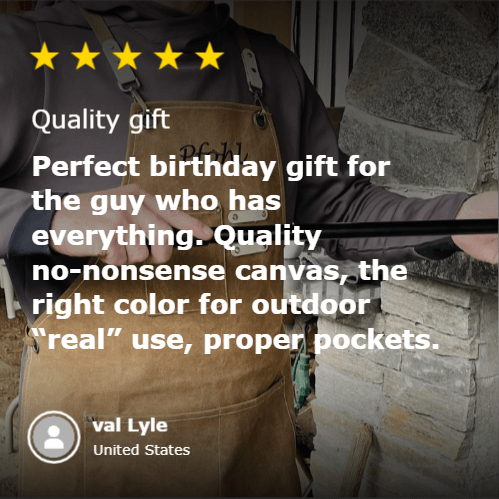 Unique Personalized Personalized Men's Custom BBQ Apron Customized Fathers Day Gifts for Men by Groovy Guy