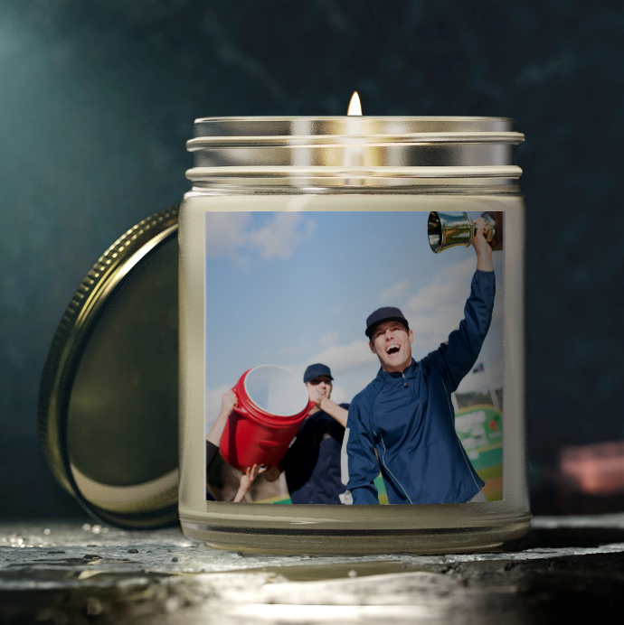 Custom Photo Scented Candle
