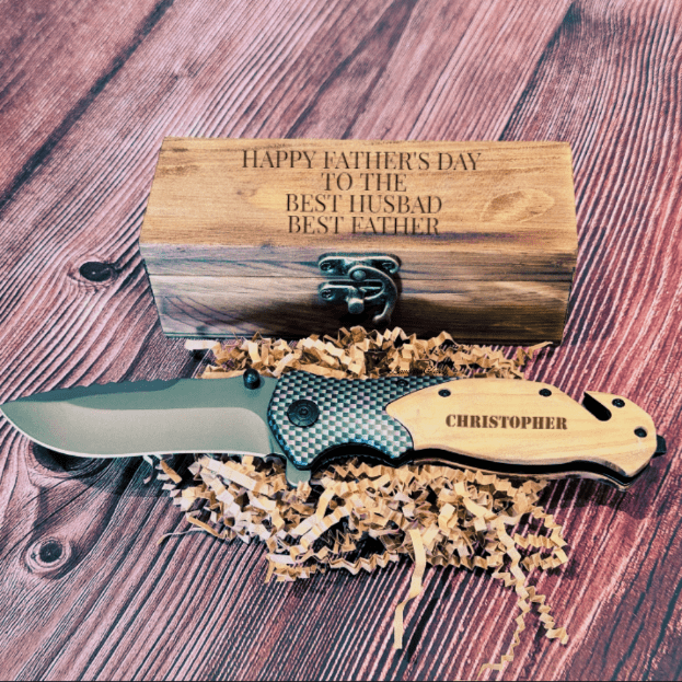 Unique Personalized Custom Occasions Cutter Customized Knife Gifts for Men by Groovy Guy