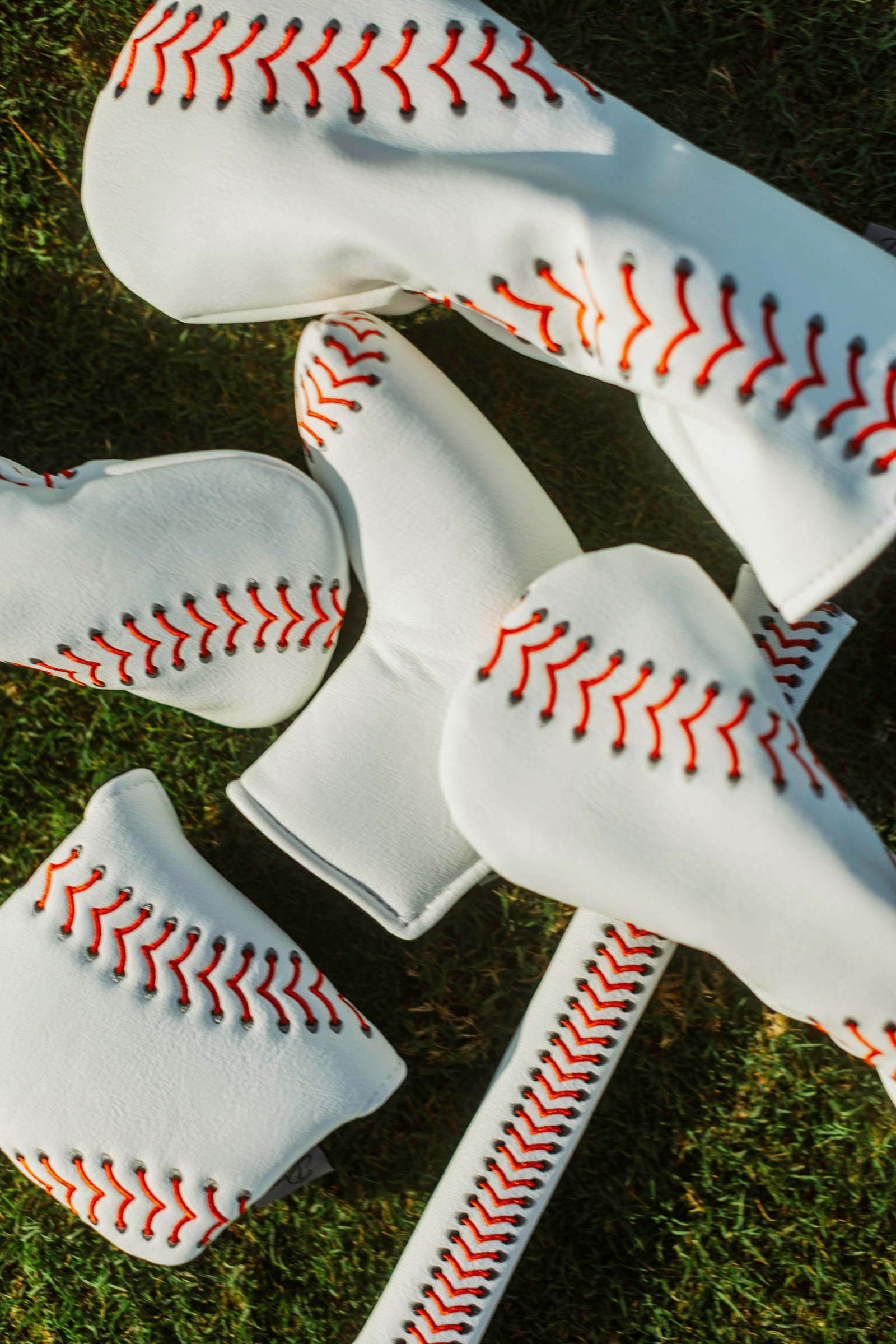 Baseball Seam Golf Head Cover