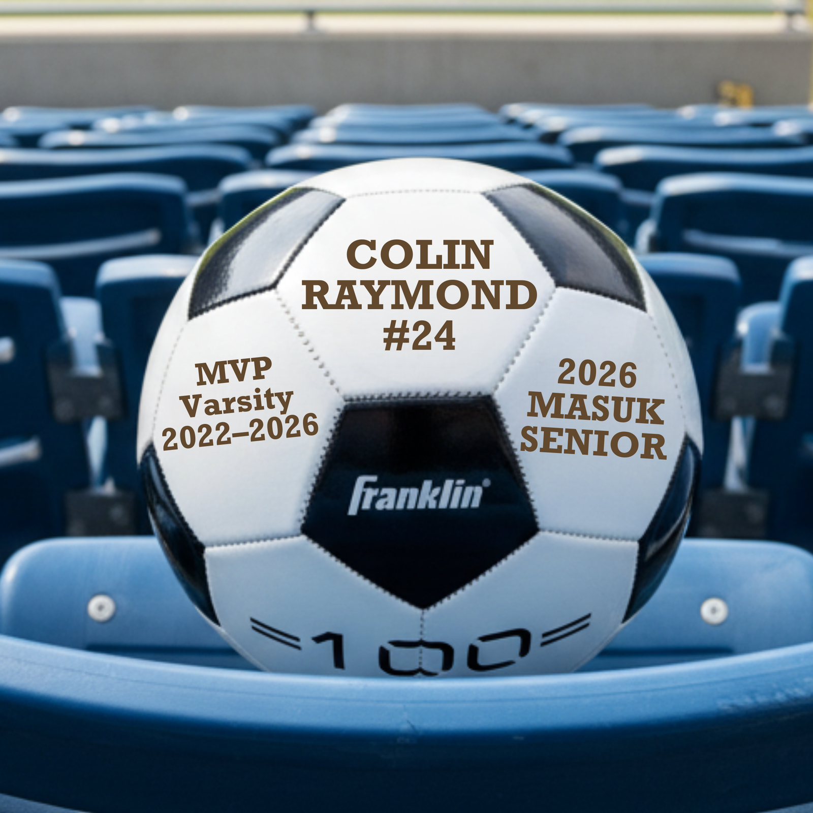 Senior Night Custom Soccer Ball