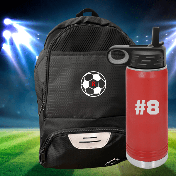 Unique Personalized Elite Soccer Essentials Kit Customized Soccer Gifts for Men by Groovy Guy